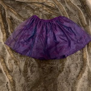 Adult Purple sparkle costume skirt-one size